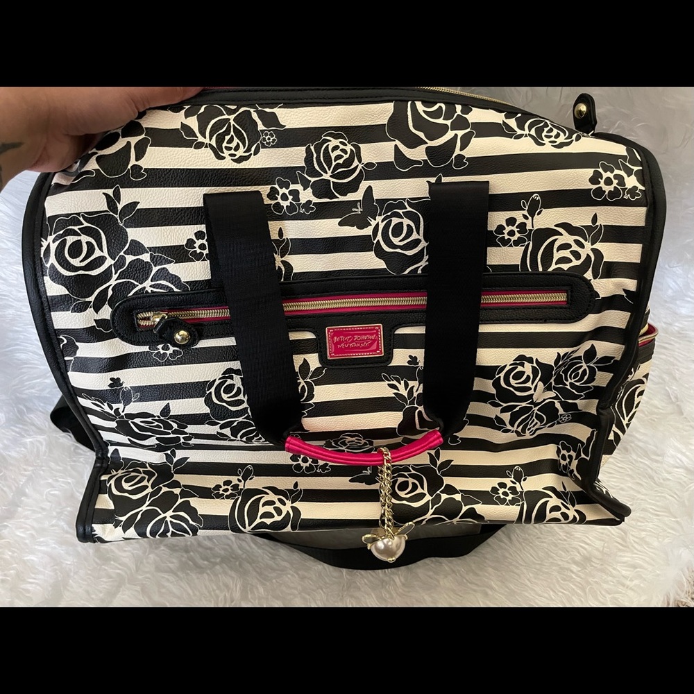 Betsey Johnson duffel bag